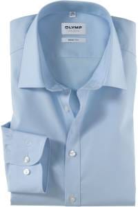 OLYMP Level Five Body Fit Hemd hellblau, Einfarbig