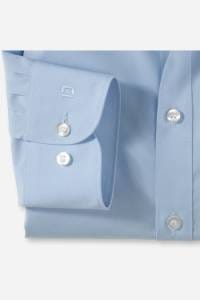 OLYMP Level Five Body Fit Hemd hellblau, Einfarbig