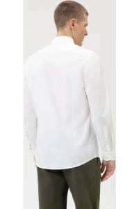 OLYMP Level Five Body Fit Hemd hellbeige, Einfarbig