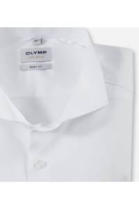 OLYMP Level Five Body Fit Hemd weiss, Einfarbig