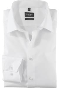 OLYMP Luxor Modern Fit Hemd weiss, Einfarbig