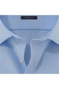 OLYMP Luxor Modern Fit Hemd blau, Einfarbig