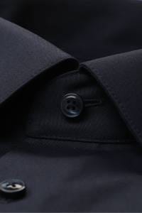 OLYMP Luxor Modern Fit Hemd marine, Einfarbig