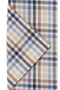 OLYMP Luxor Modern Fit Hemd braun/blau, Kariert