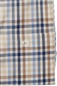 OLYMP Luxor Modern Fit Hemd braun/blau, Kariert