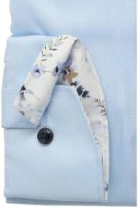 OLYMP Luxor Modern Fit Hemd bleu, Faux-uni