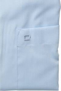 OLYMP Luxor Modern Fit Hemd bleu, Faux-uni