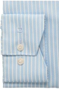 OLYMP Luxor Modern Fit Hemd bleu, Gestreift