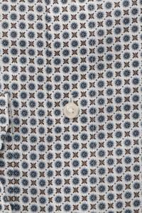 OLYMP Luxor Modern Fit Hemd blau/weiss, Bedruckt