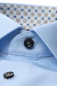 OLYMP Luxor Modern Fit Hemd bleu, Einfarbig
