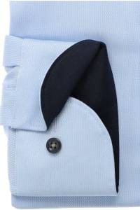 OLYMP Luxor Modern Fit Hemd bleu, Einfarbig