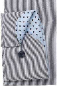 OLYMP Luxor Modern Fit Hemd marine, Gestreift