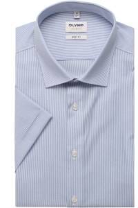 OLYMP Level Five Body Fit Hemd bleu, Gestreift