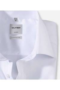 OLYMP Luxor Comfort Fit Hemd weiss, Einfarbig