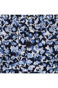 OLYMP Tendenz Modern Fit Hemd bleu/weiss, Gemustert