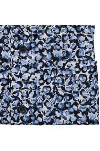 OLYMP Tendenz Modern Fit Hemd bleu/weiss, Gemustert