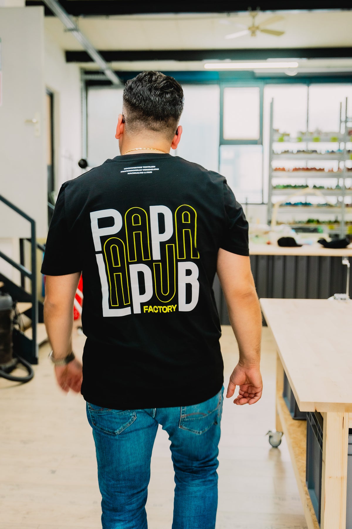 PAPALAPUB Teamwear mit großem Rückendruck in der eigenen Produktion