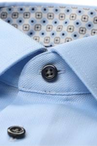 OLYMP Luxor Modern Fit Hemd bleu, Einfarbig