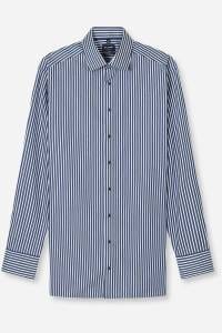 OLYMP Luxor Modern Fit Hemd marine, Gestreift