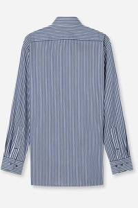 OLYMP Luxor Modern Fit Hemd marine, Gestreift