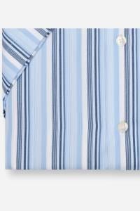 OLYMP Luxor Modern Fit Hemd blau, Gestreift