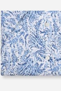 OLYMP Luxor Modern Fit Hemd blau, Bedruckt