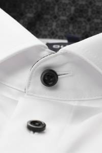 OLYMP Luxor Modern Fit Hemd weiss, Strukturiert