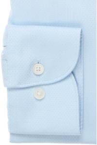 OLYMP Luxor Modern Fit Hemd bleu, Faux-uni