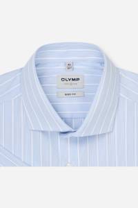 OLYMP Level Five Body Fit Hemd bleu, Gestreift