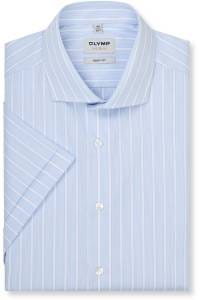 OLYMP Level Five Body Fit Hemd bleu, Gestreift