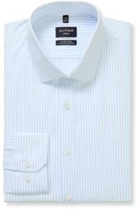 OLYMP No. Six Performance Climate Control Super Slim Hemd bleu, Gestreift