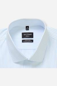 OLYMP No. Six Performance Climate Control Super Slim Hemd bleu, Gestreift