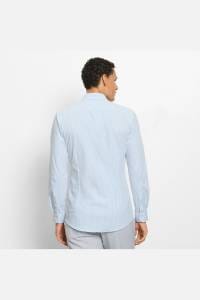 OLYMP No. Six Performance Climate Control Super Slim Hemd bleu, Gestreift