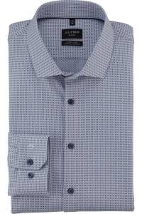 OLYMP No. Six Performance Climate Control Super Slim Hemd bleu, Faux-uni
