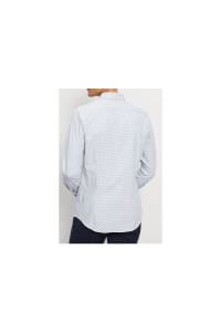 OLYMP No. Six Performance Climate Control Super Slim Hemd bleu, Faux-uni