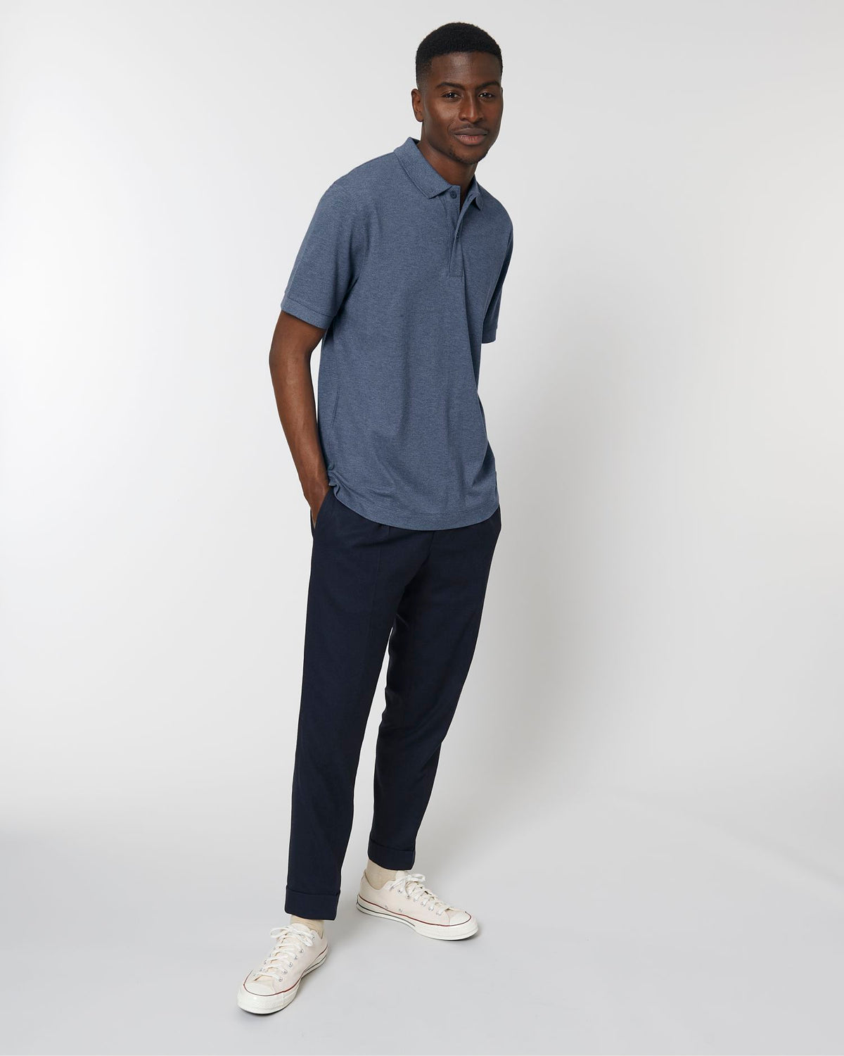 Dark Heather Blue - C652