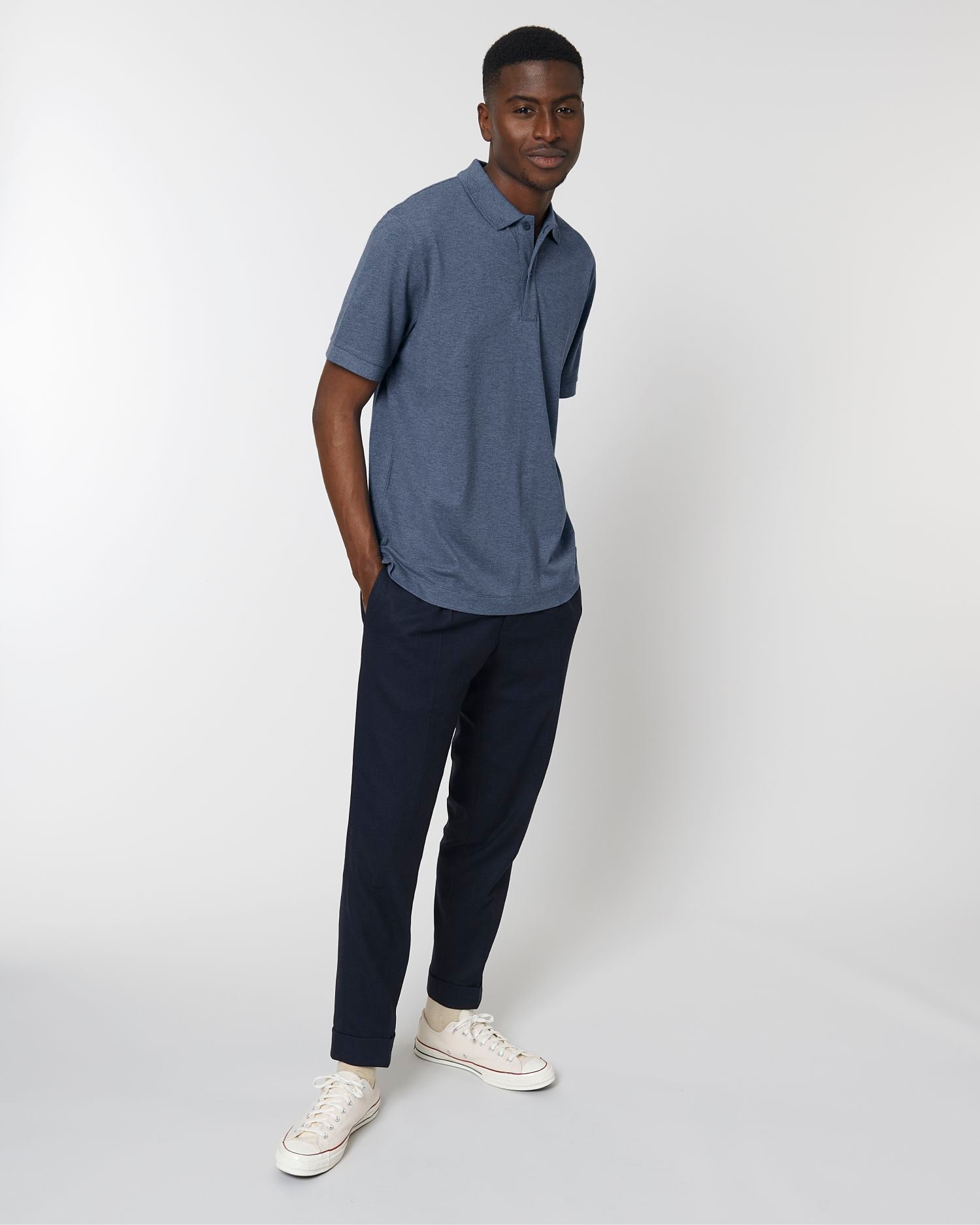 Dark Heather Blue - C652